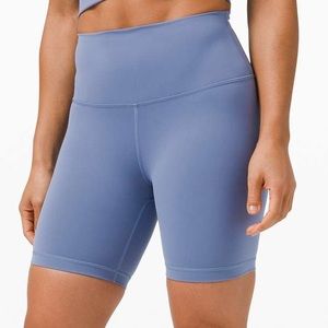 Lululemon wunder train 6” shorts size 6 in water drop